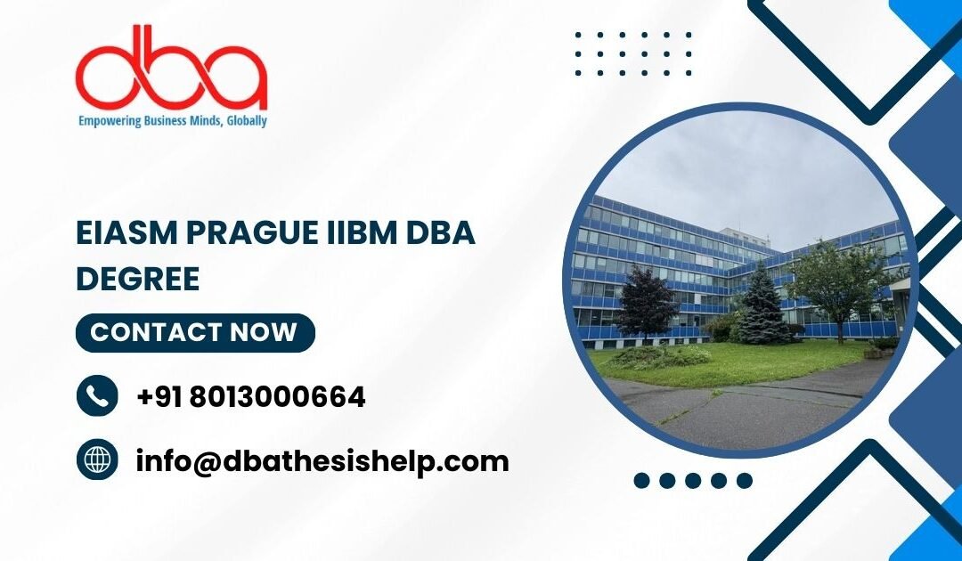 EIASM Prague IIBM DBA degree