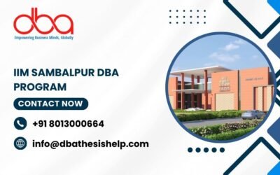 IIM Sambalpur DBA program