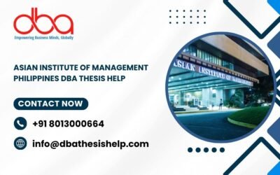 Asian Institute of Management Philippines DBA thesis help