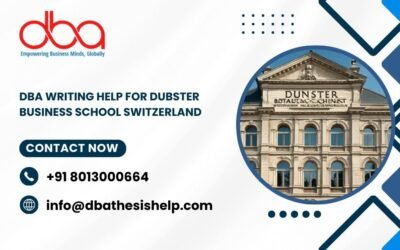 DBA writing help for Dubster Business school Switzerland