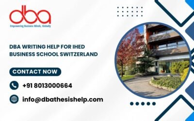 DBA writing help for IHED Business school Switzerland