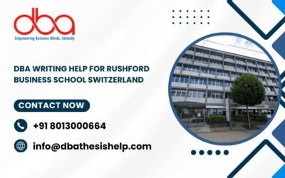 DBA writing help for Rushford Business school Switzerland