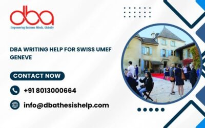 DBA writing help for SWISS UMEF Geneve