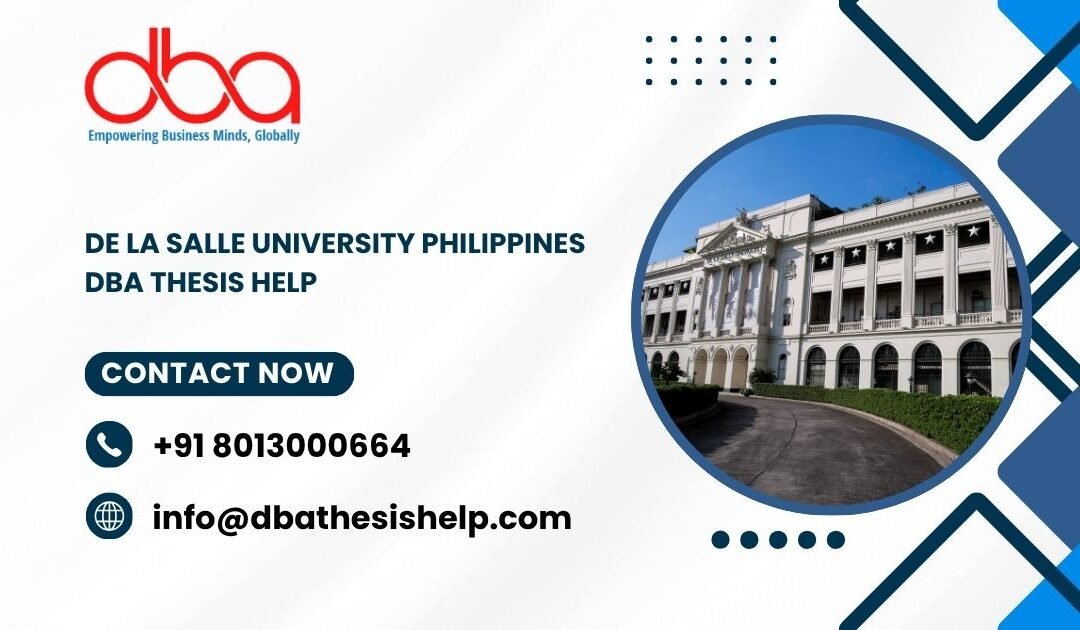De La Salle University Philippines DBA thesis help