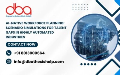 AI-Native Workforce Planning: Scenario simulations for talent gaps in highly automated industries