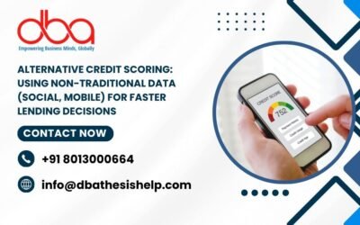 Alternative Credit Scoring: Using non-traditional data (social, mobile) for faster lending decisions
