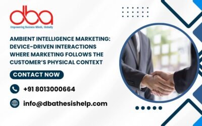 Ambient Intelligence Marketing: Device-driven interactions where marketing follows the customer’s physical context