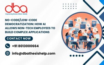No-Code/Low-Code Democratization: How AI allows non-tech employees to build complex applications