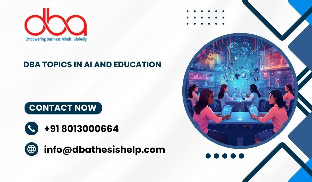 DBA topics in AI and Education