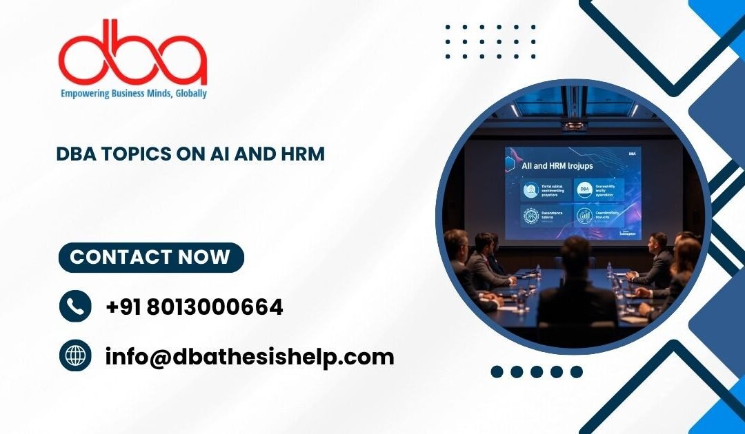 DBA topics on AI and HRM