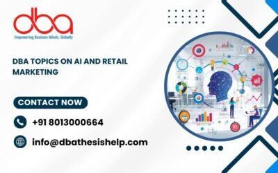 DBA topics on AI and retail Marketing